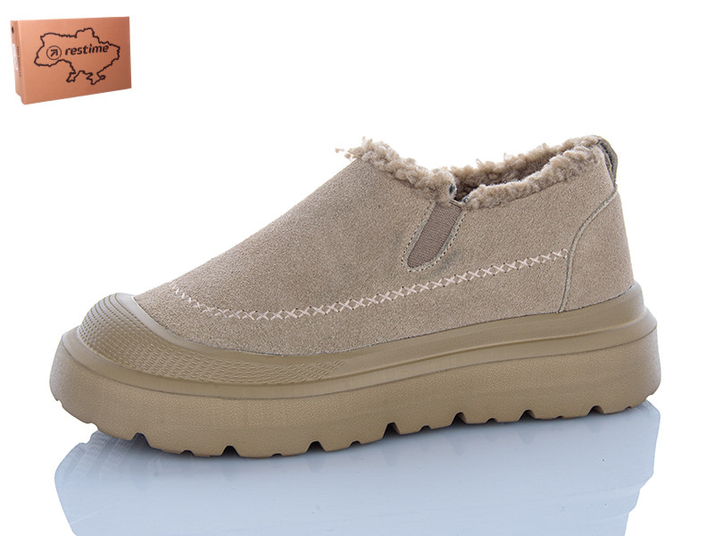 Туфли Restime AWZ26811 cappuccino