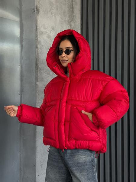Пуховик Trend 2569 red