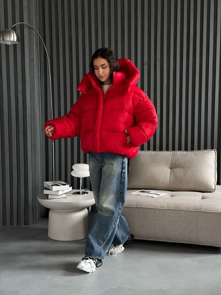 Пуховик Trend 25888 red