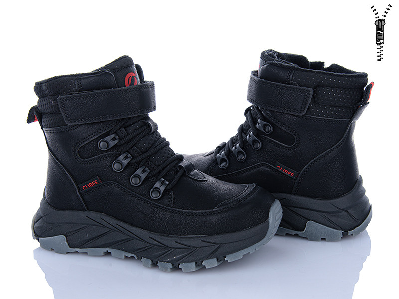 Ботинки Clibee HC527 black-red