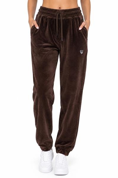 Штаны спорт Алия AL282 brown