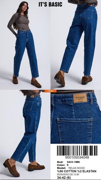 Джинсы Jeans Style 3431-1W6-5 blue